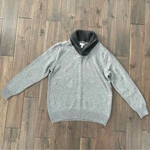 Sonoma Gray Grandpa Sweater Men’s L